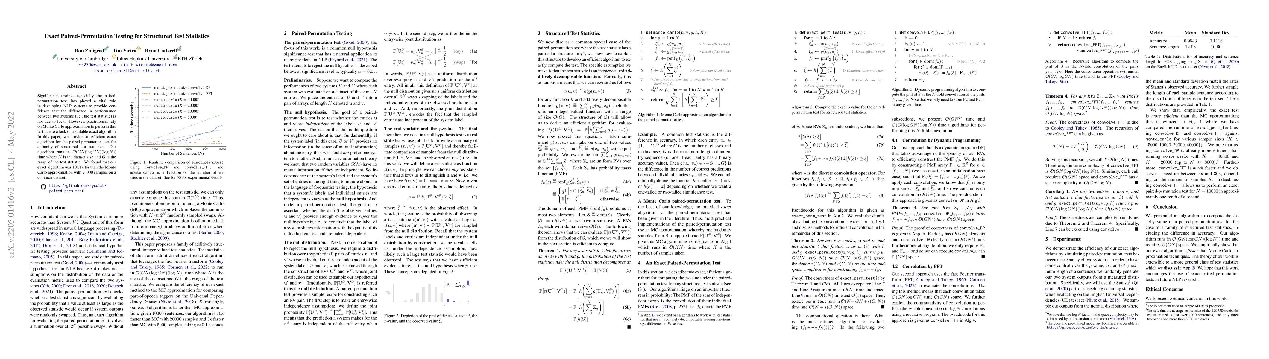 Thumbnail for Exact Paired-Permutation Testing for Structured Test Statistics