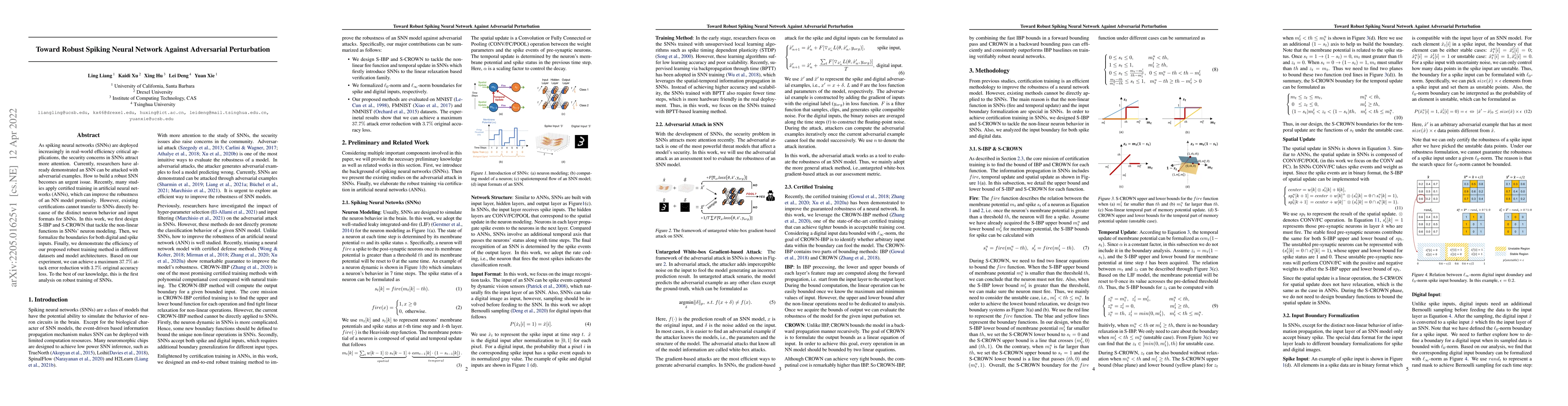 Thumbnail for Toward Robust Spiking Neural Network Against Adversarial Perturbation