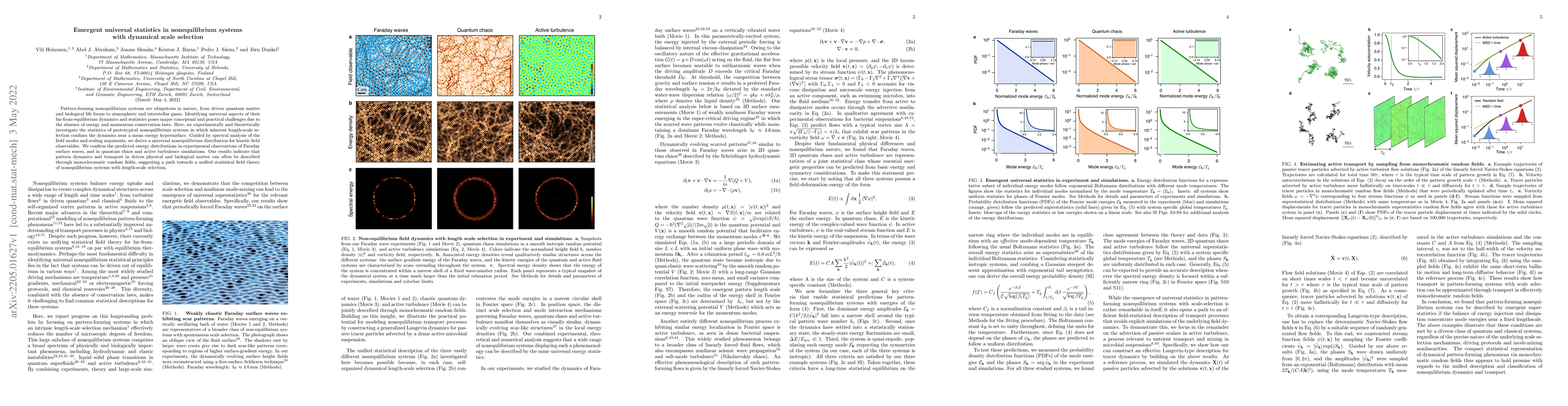 Thumbnail for Emergent universal statistics in nonequilibrium systems with dynamical
  scale selection