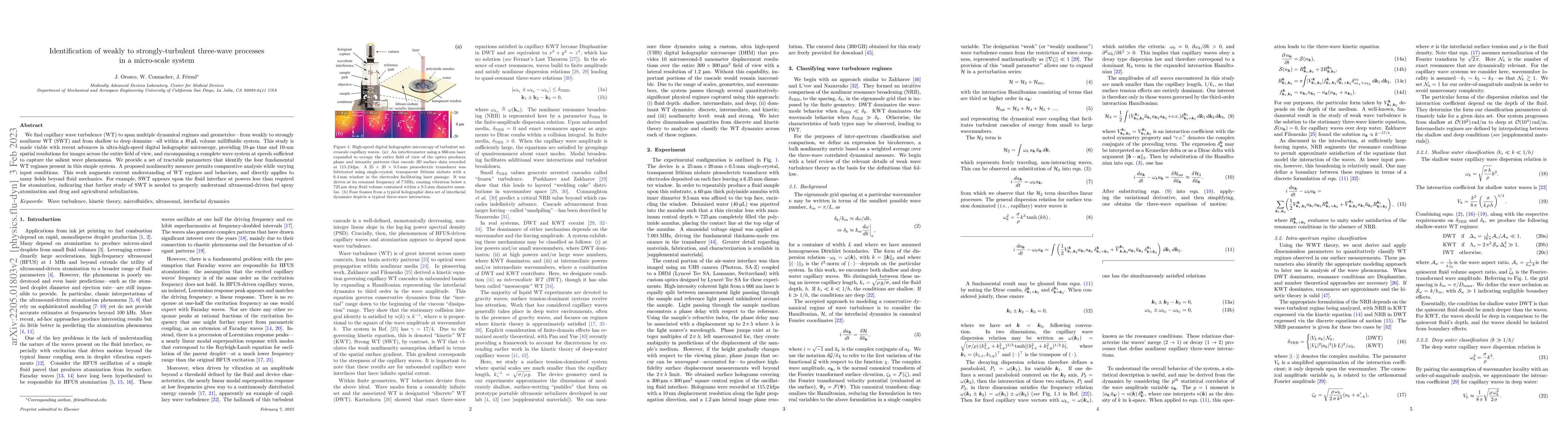 Thumbnail for Identification of weakly- to strongly-turbulent three-wave processes in
  a micro-scale system