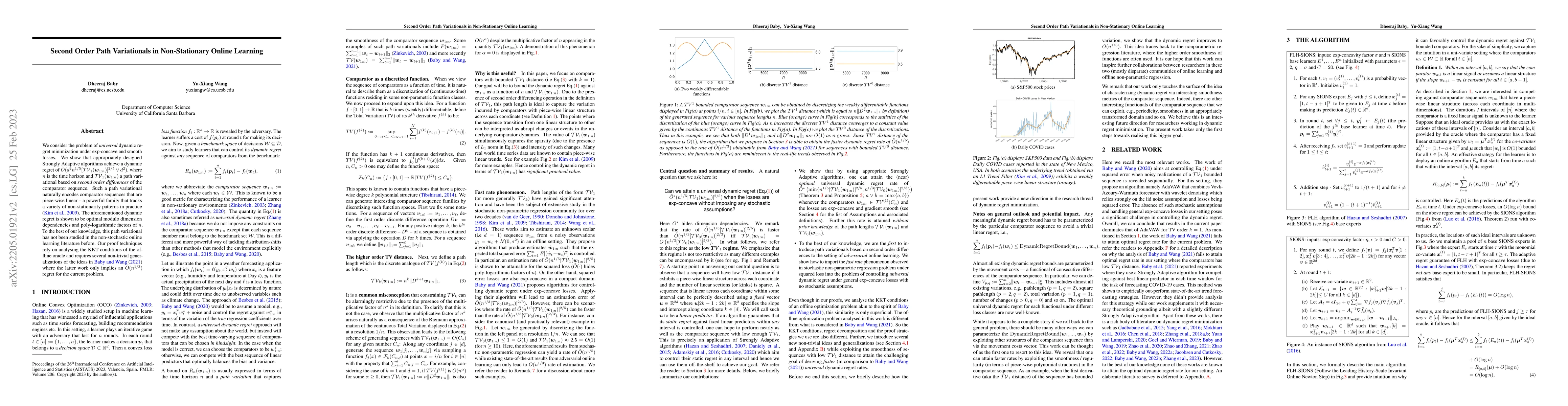 Thumbnail for Second Order Path Variationals in Non-Stationary Online Learning
