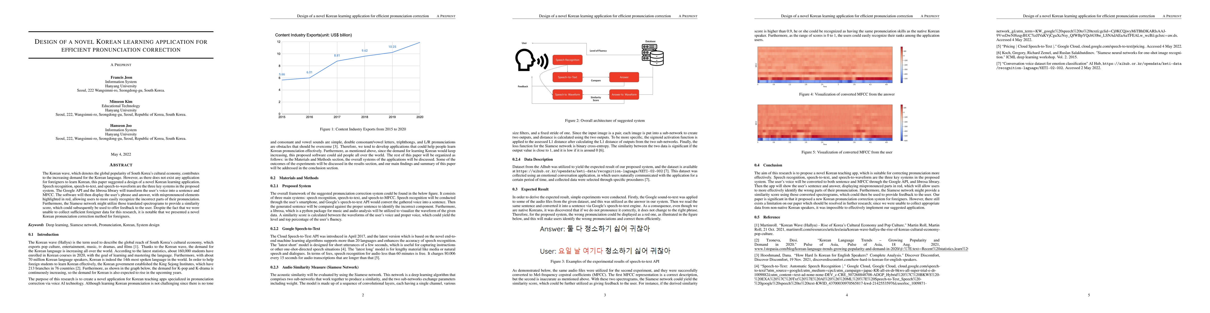 Thumbnail for Design of a novel Korean learning application for efficient
  pronunciation correction