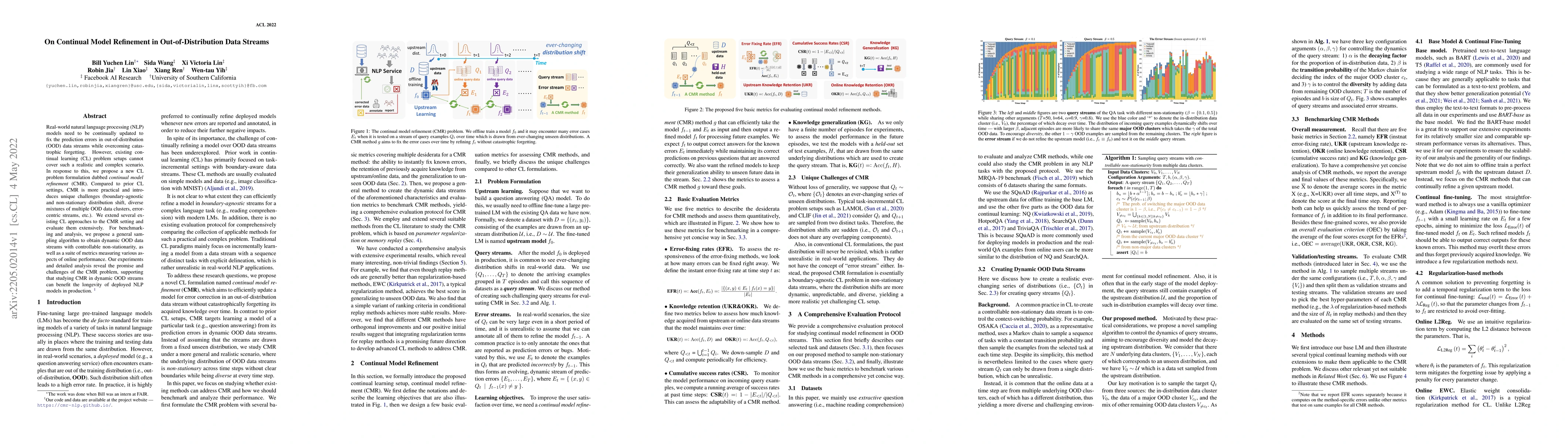 Thumbnail for On Continual Model Refinement in Out-of-Distribution Data Streams