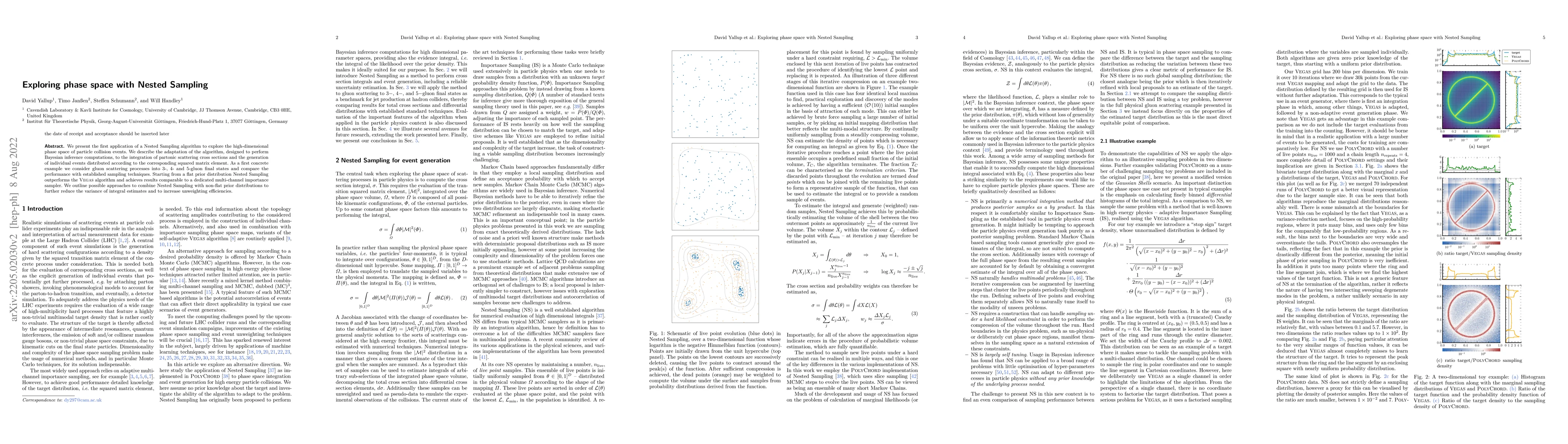 Thumbnail for Exploring phase space with Nested Sampling