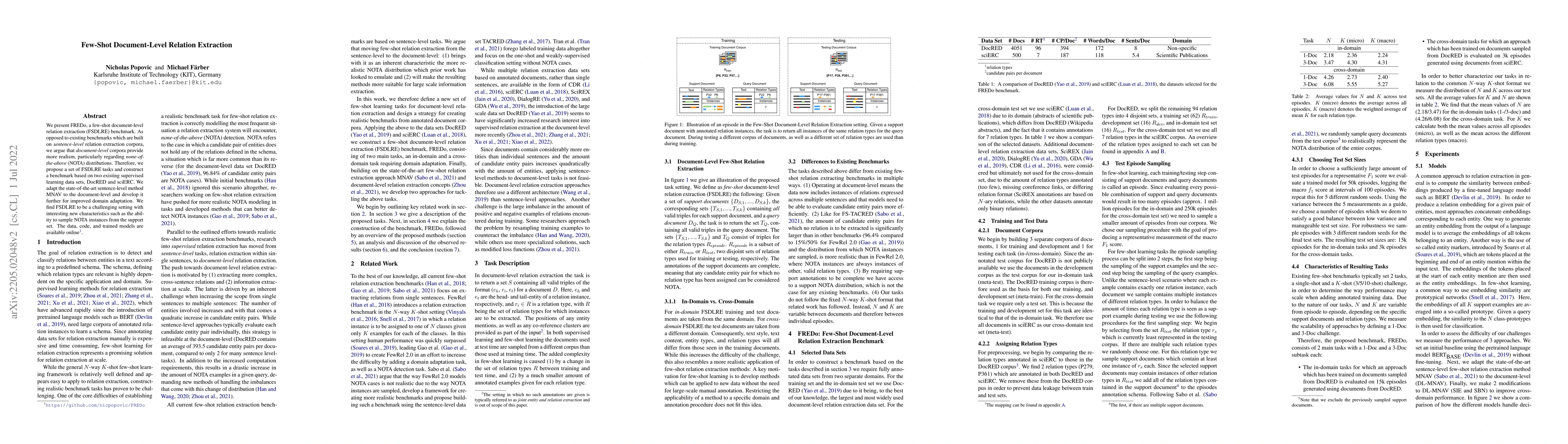 Thumbnail for Few-Shot Document-Level Relation Extraction