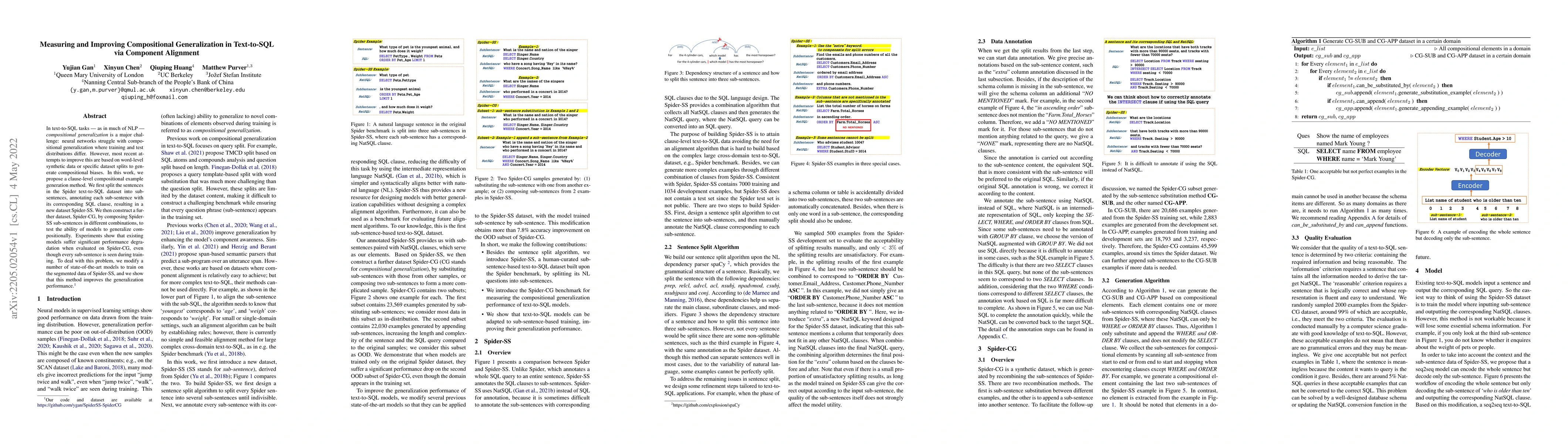 Thumbnail for Measuring and Improving Compositional Generalization in Text-to-SQL via
  Component Alignment