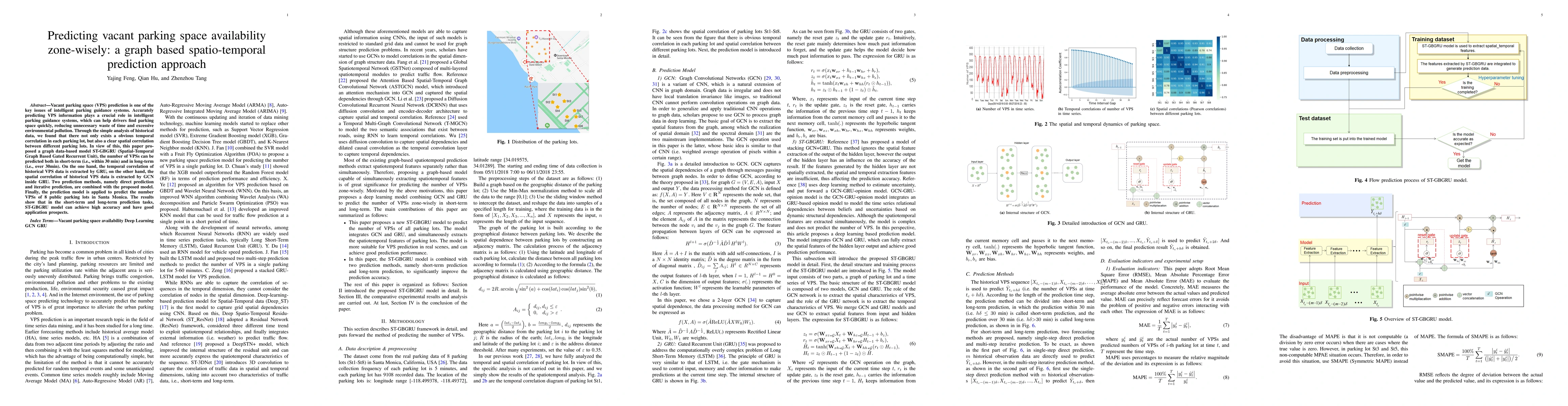 Thumbnail for Predicting vacant parking space availability zone-wisely: a graph based
  spatio-temporal prediction approach