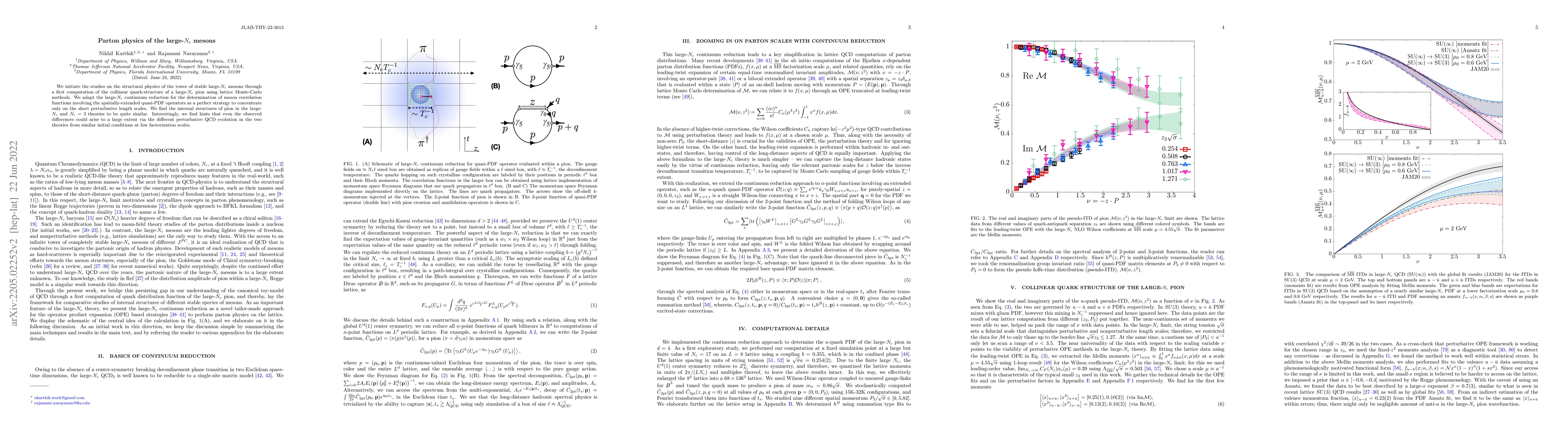 Thumbnail for Parton physics of the large-$N_c$ mesons