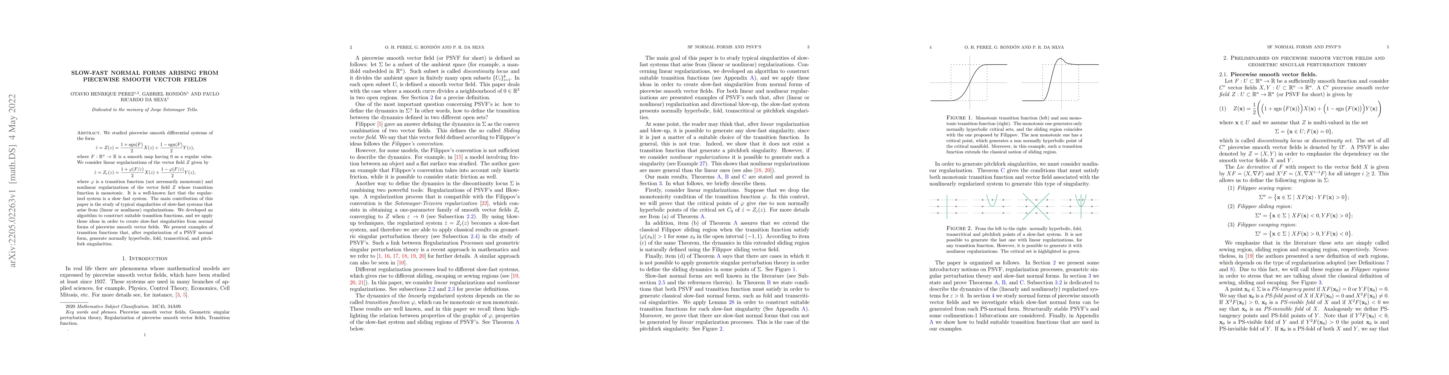 Thumbnail for Slow-fast normal forms arising from piecewise smooth vector fields