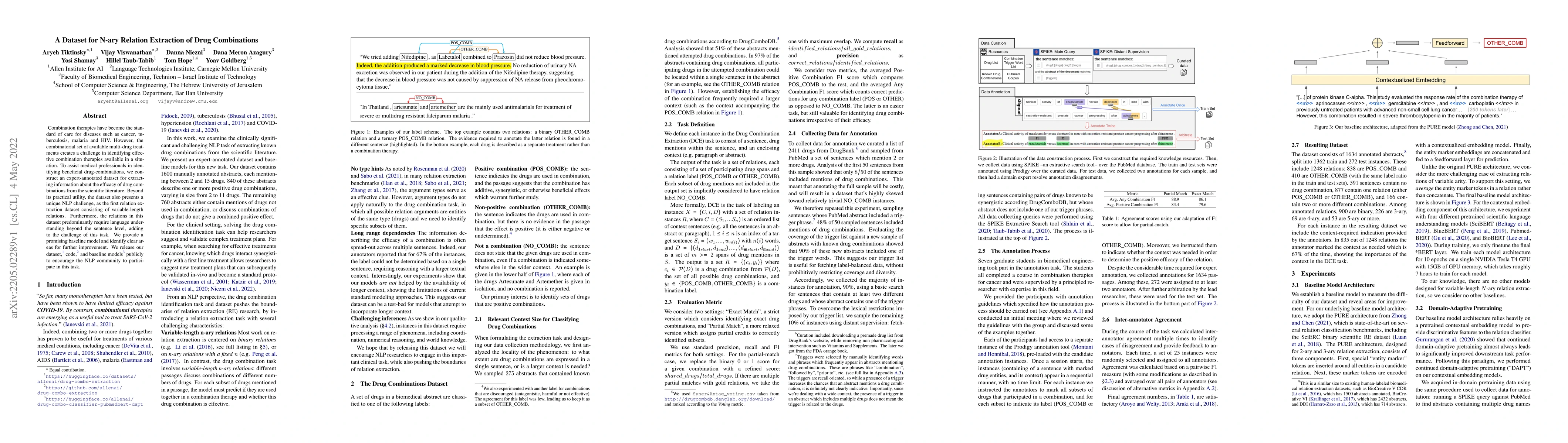 Thumbnail for A Dataset for N-ary Relation Extraction of Drug Combinations