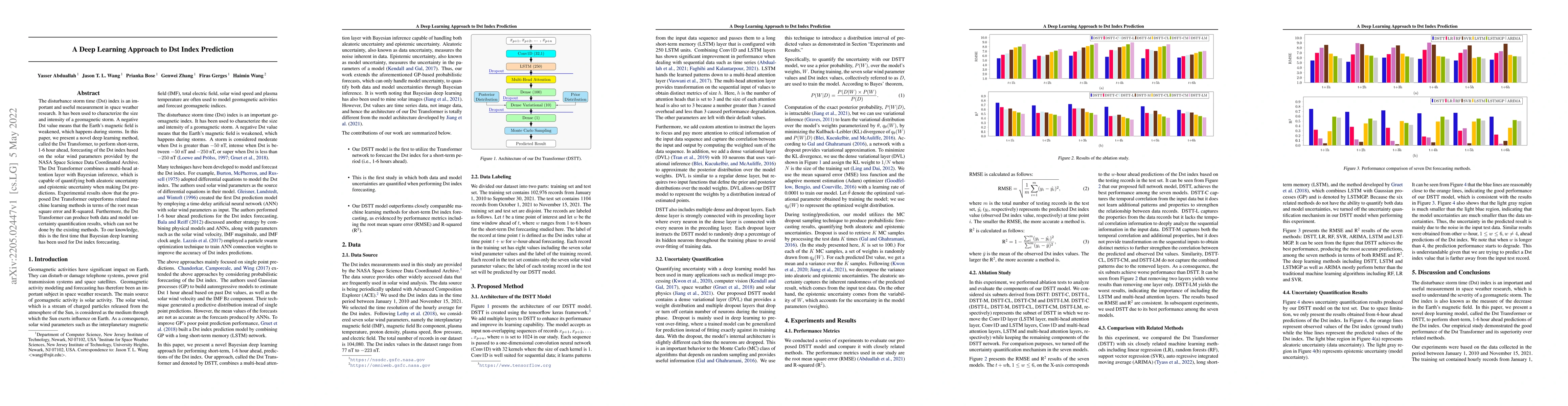 Thumbnail for A Deep Learning Approach to Dst Index Prediction