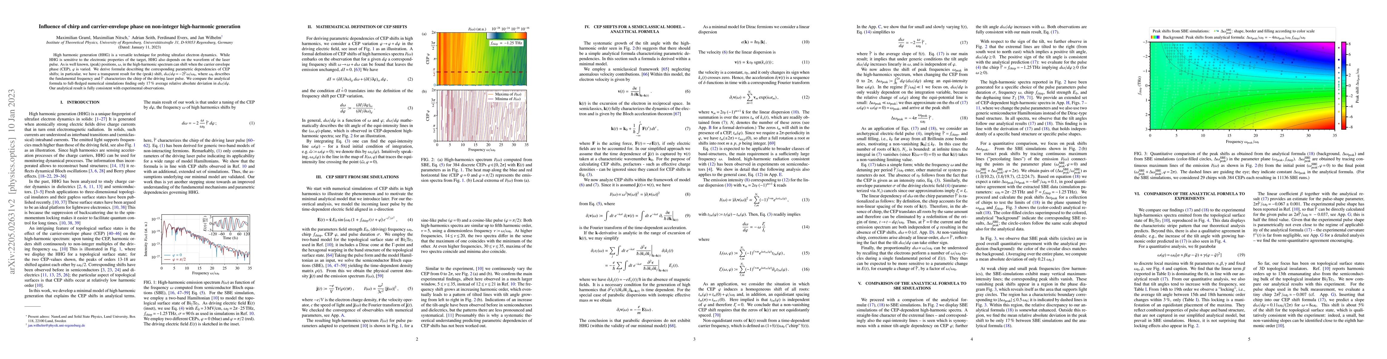 Thumbnail for Influence of chirp and carrier-envelope phase on non-integer
  high-harmonic generation