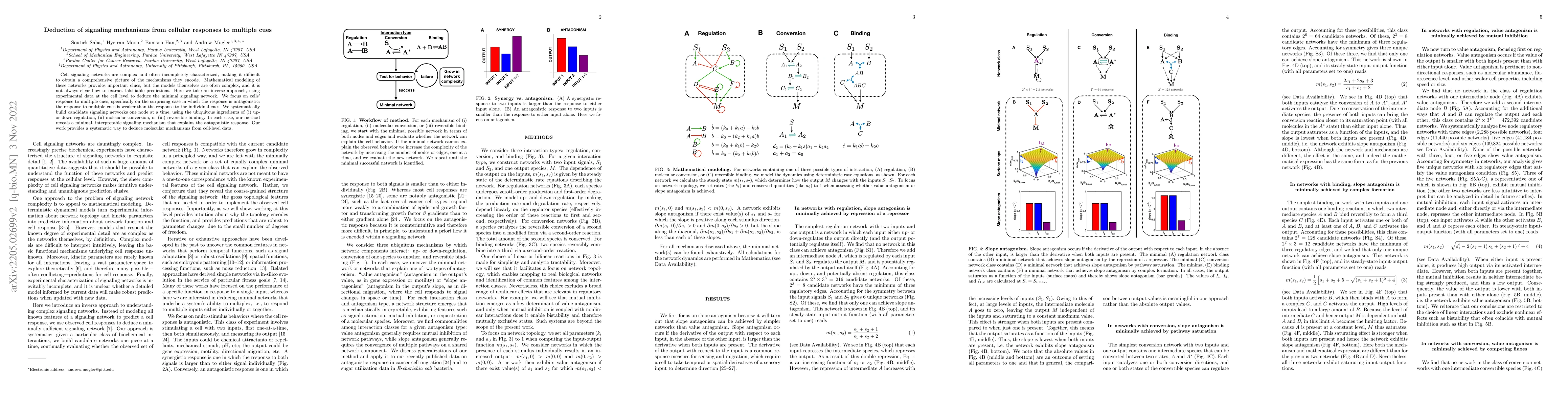 Thumbnail for Detection of signaling mechanisms from cellular responses to multiple
  cues
