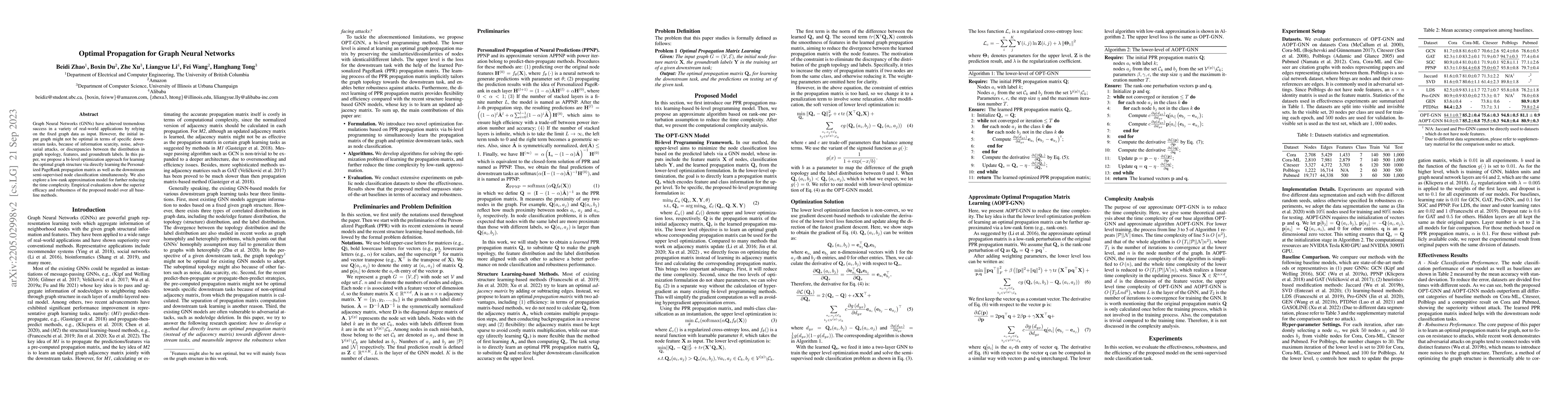 Thumbnail for Optimal Propagation for Graph Neural Networks