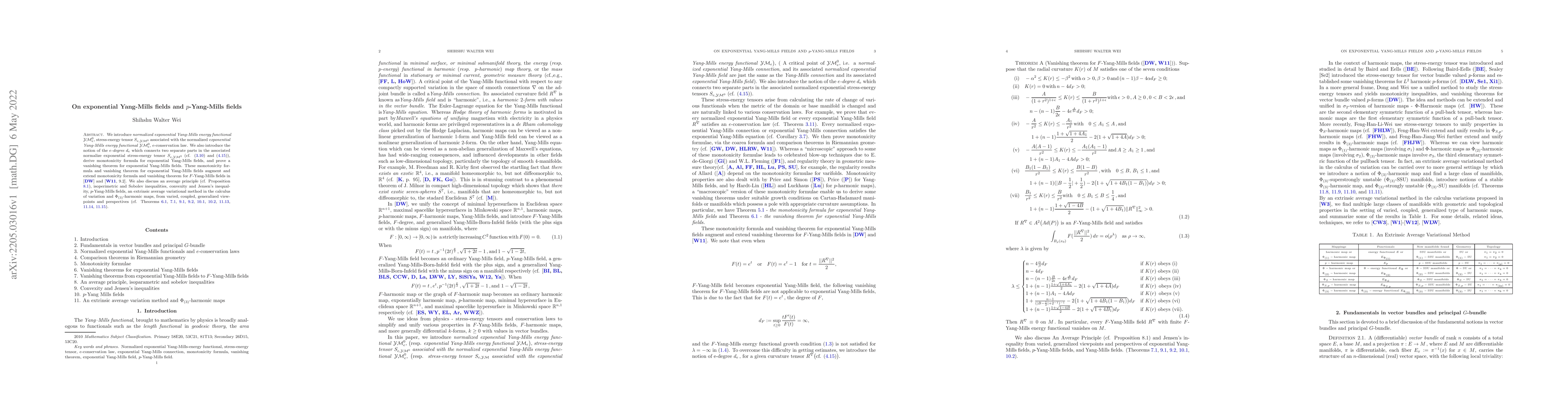 Thumbnail for On exponential Yang-Mills fields and $p$-Yang-Mills fields
