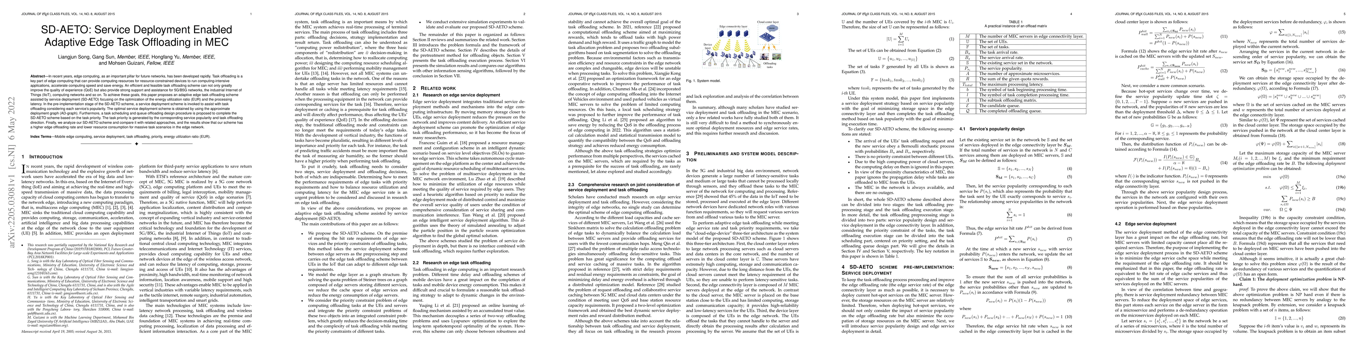 Thumbnail for SD-AETO: Service Deployment Enabled Adaptive Edge Task Offloading in MEC