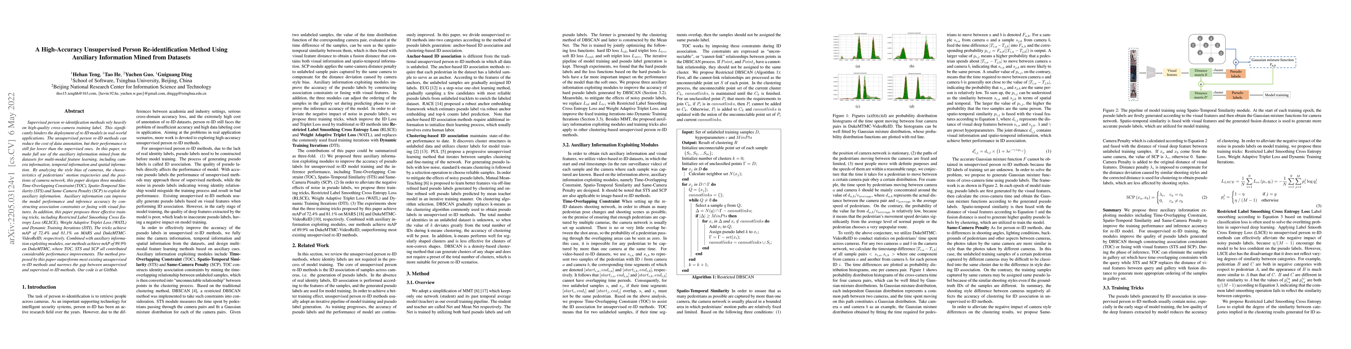 Thumbnail for A High-Accuracy Unsupervised Person Re-identification Method Using
  Auxiliary Information Mined from Datasets