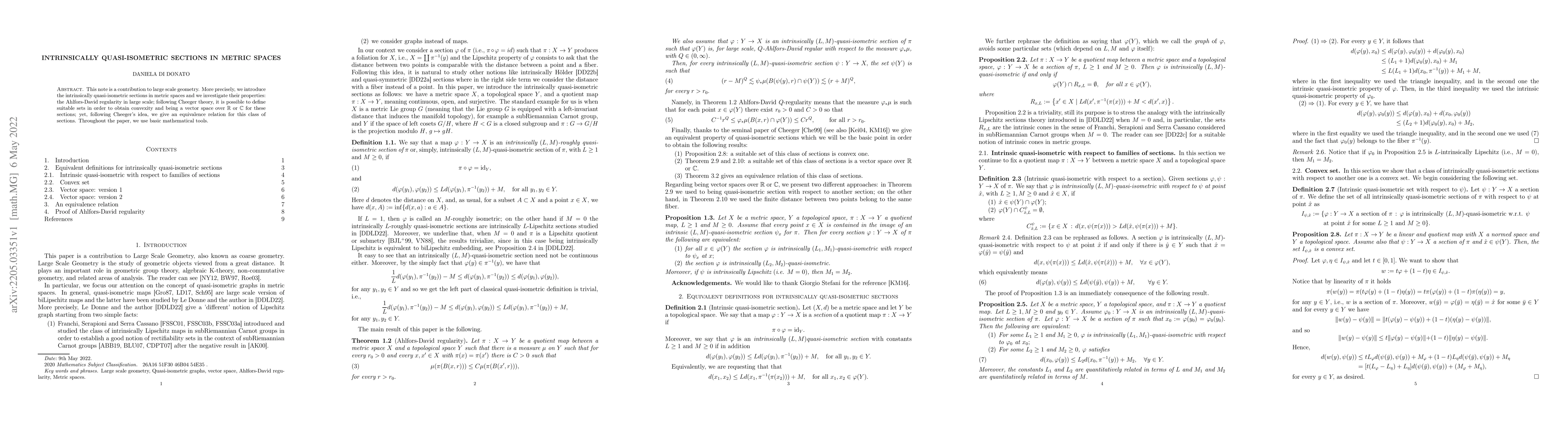 Thumbnail for Intrinsically quasi-isometric sections in metric spaces