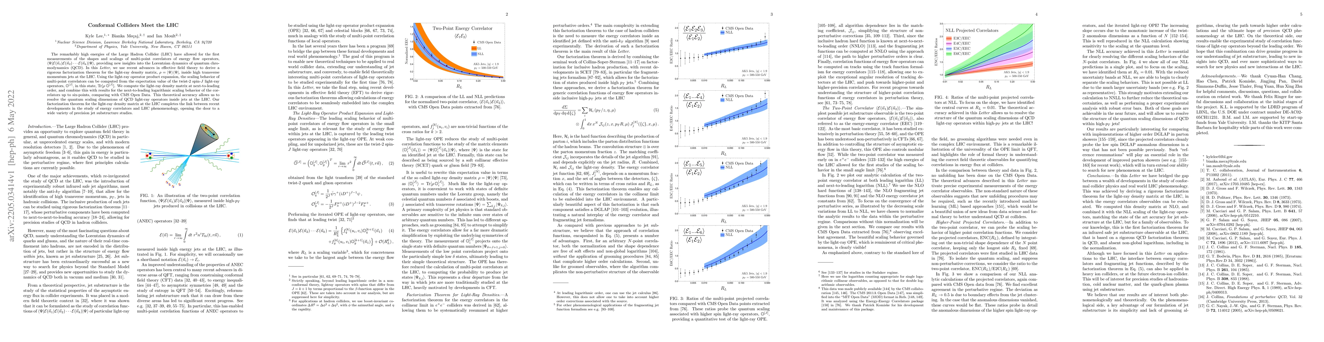 Thumbnail for Conformal Colliders Meet the LHC