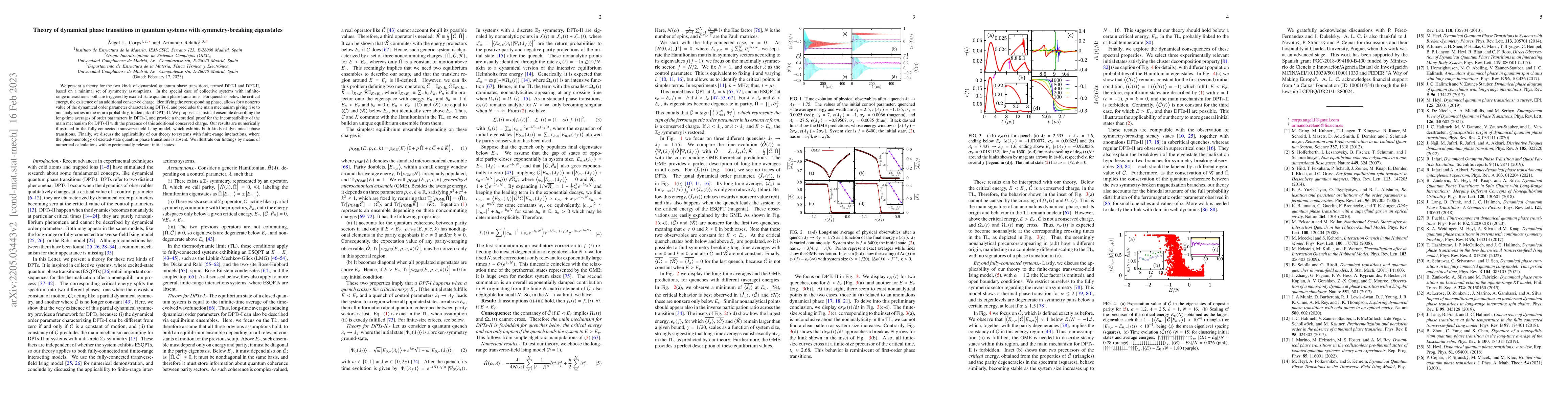 Thumbnail for Theory of dynamical phase transitions in quantum systems with
  symmetry-breaking eigenstates