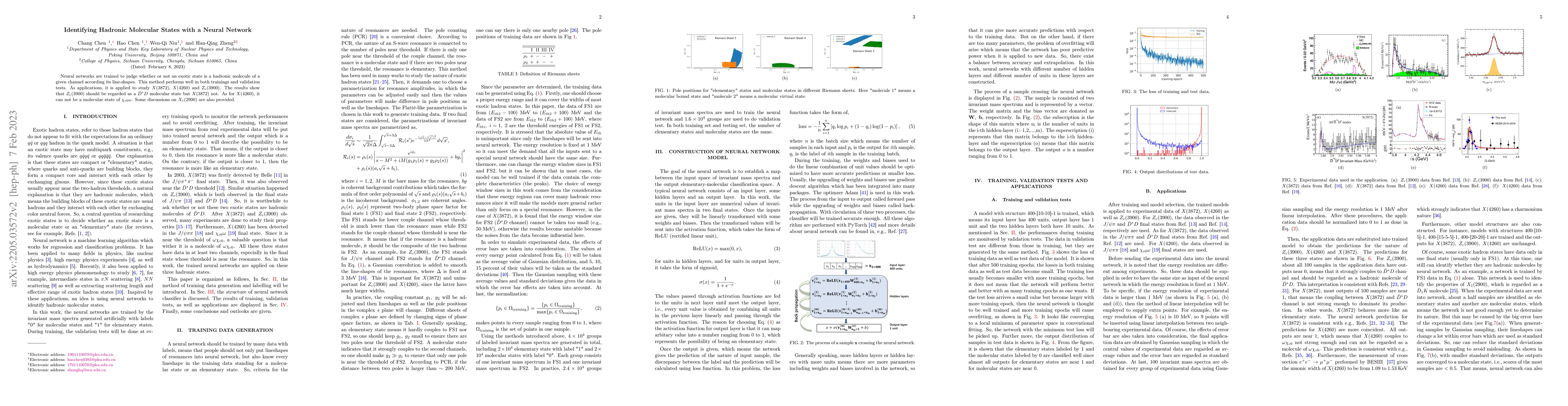 Thumbnail for Identifying Hadronic Molecular States with a Neural Network
