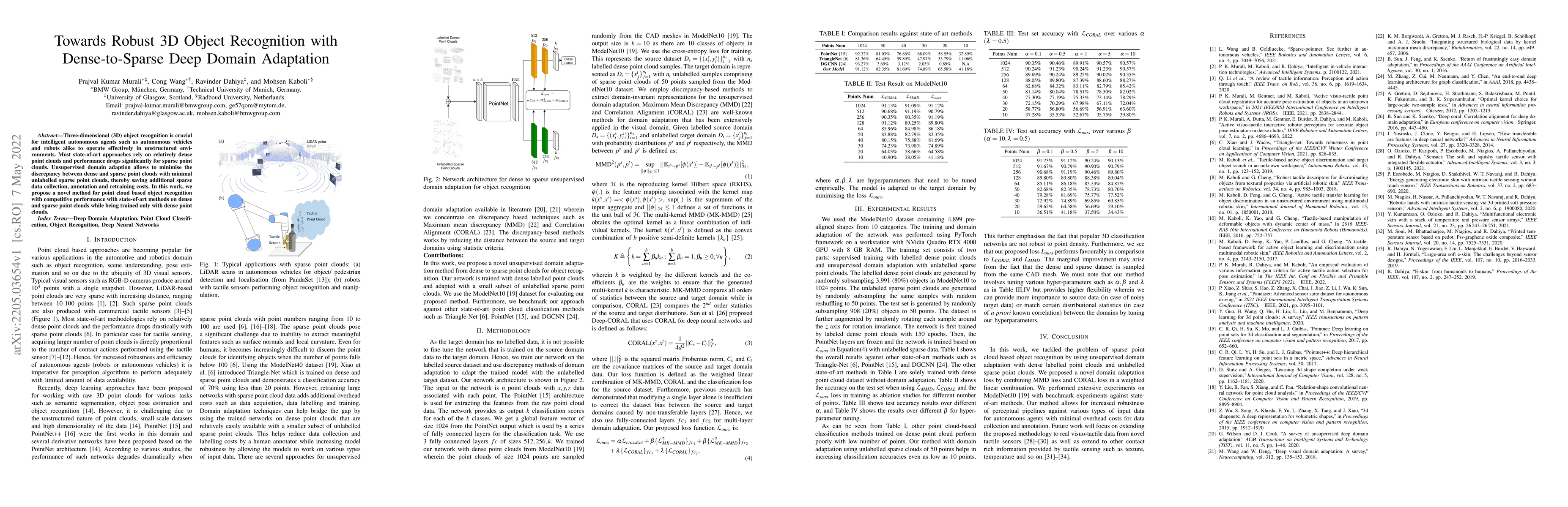 Thumbnail for Towards Robust 3D Object Recognition with Dense-to-Sparse Deep Domain
  Adaptation