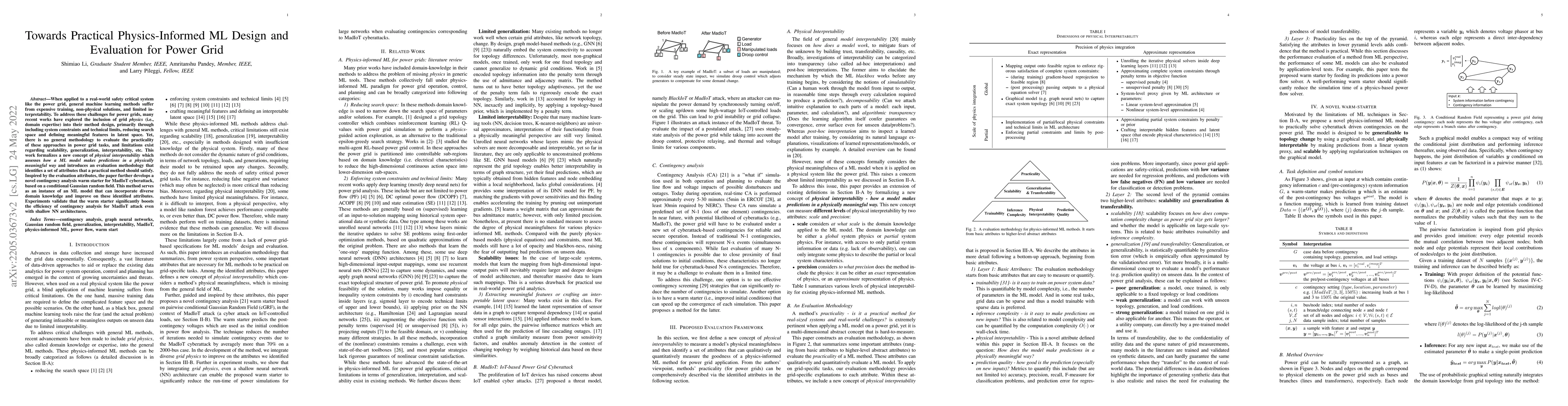 Thumbnail for Towards Practical Physics-Informed ML Design and Evaluation for Power
  Grid
