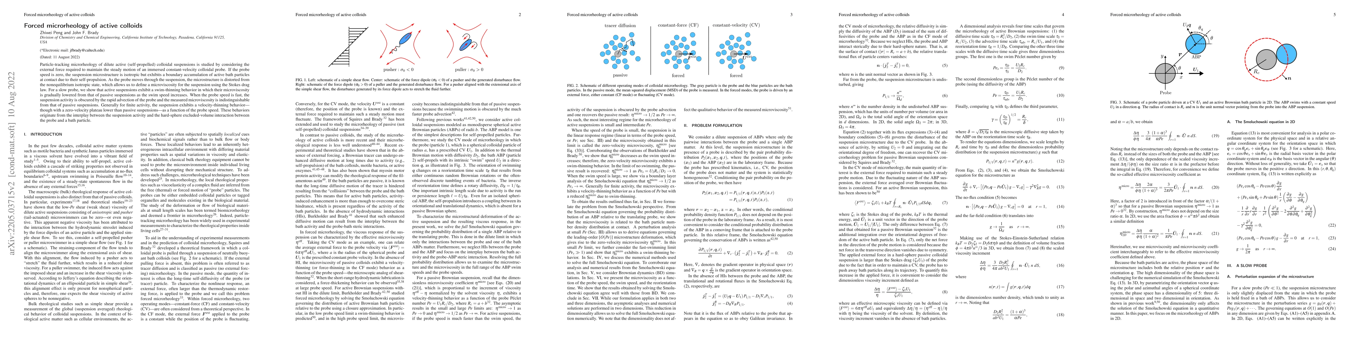 Thumbnail for Forced microrheology of active colloids