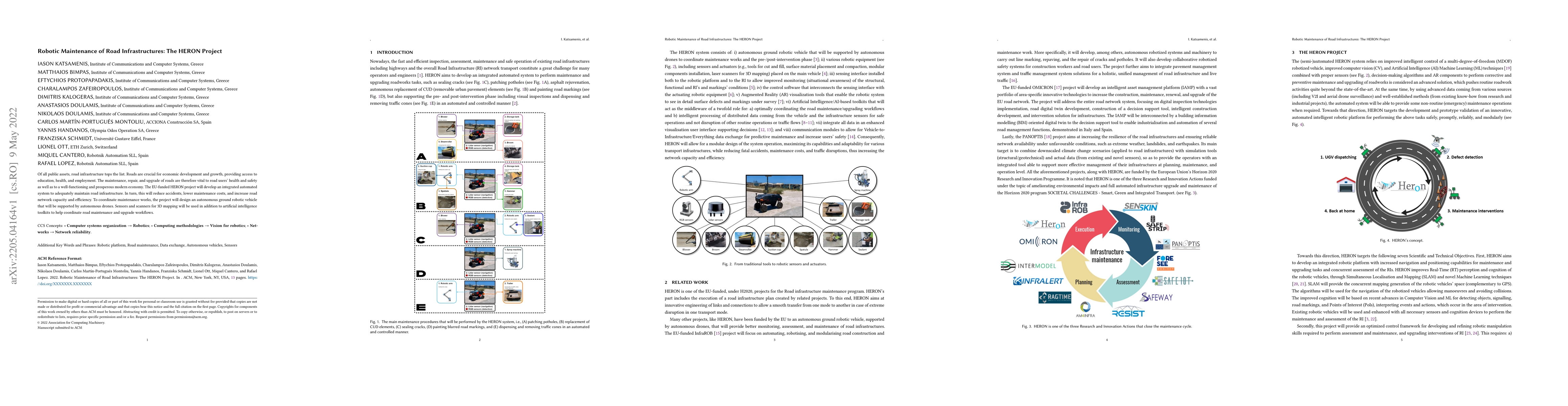 Thumbnail for Robotic Maintenance of Road Infrastructures: The HERON Project