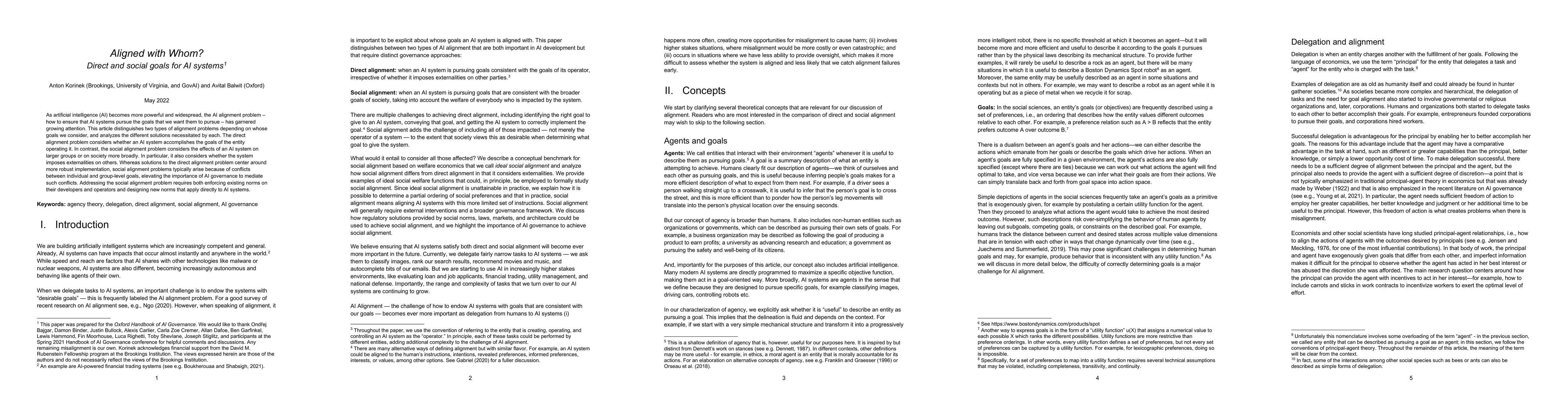 Thumbnail for Aligned with Whom? Direct and social goals for AI systems
