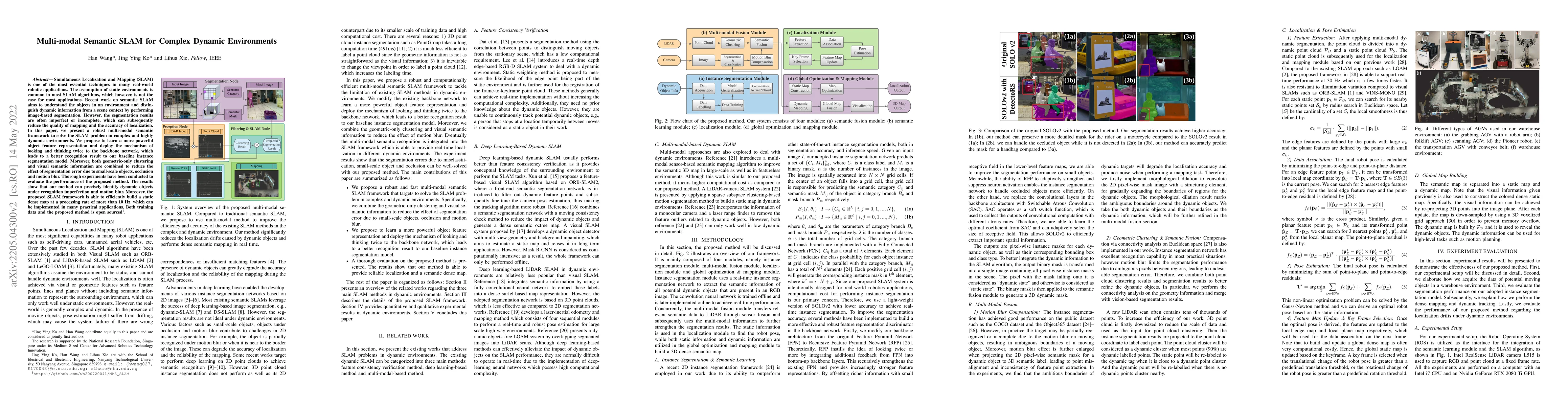 Thumbnail for Multi-modal Semantic SLAM for Complex Dynamic Environments