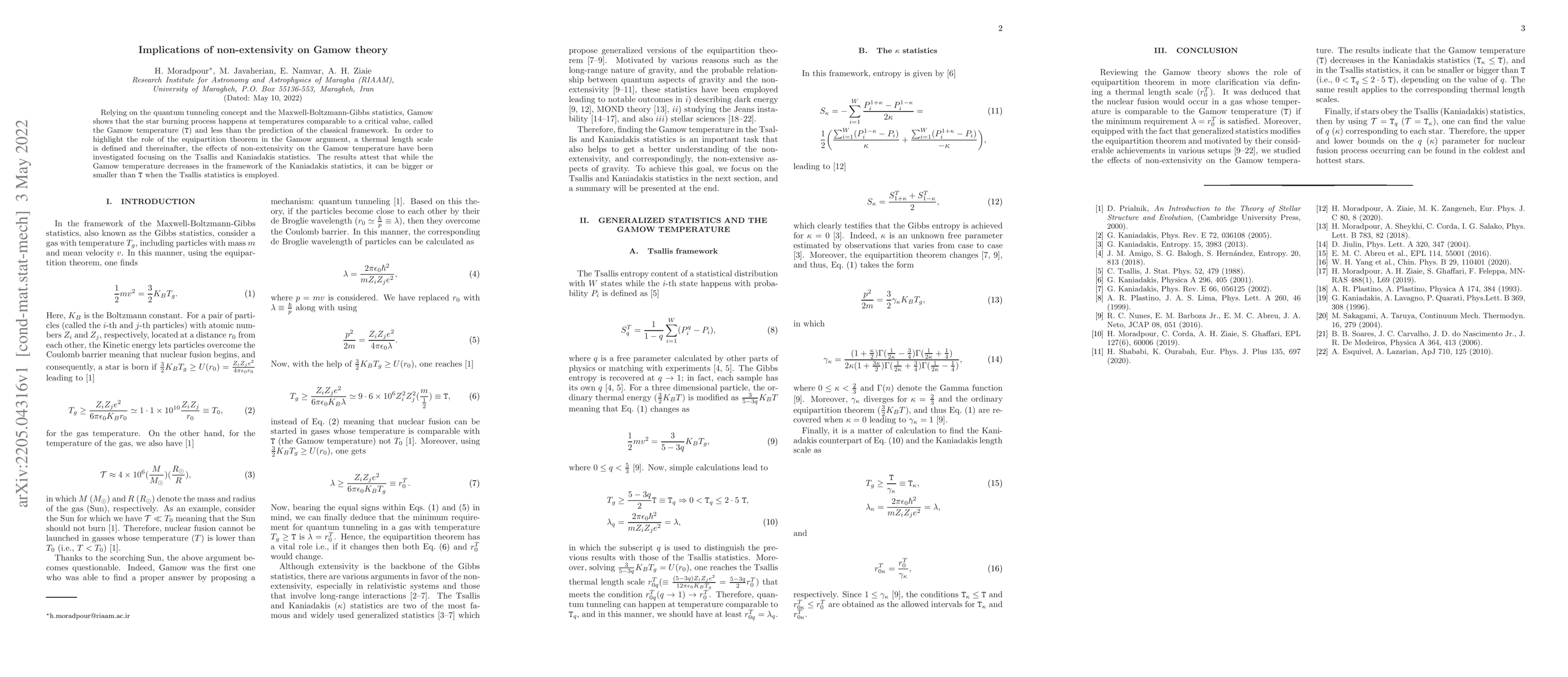 Thumbnail for Implications of non-extensivity on Gamow theory