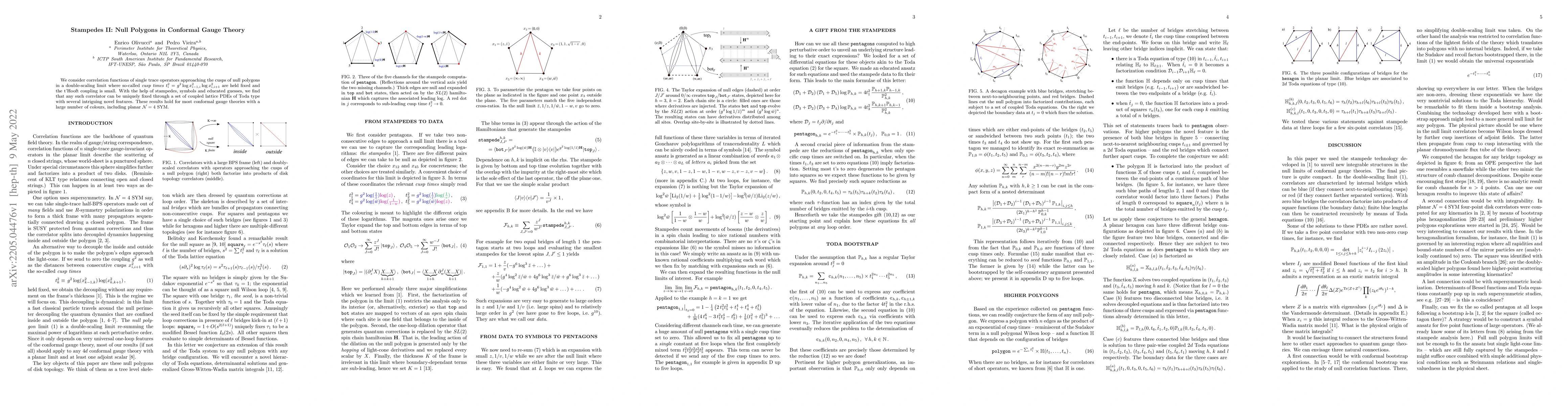 Thumbnail for Stampedes II: Null Polygons in Conformal Gauge Theory