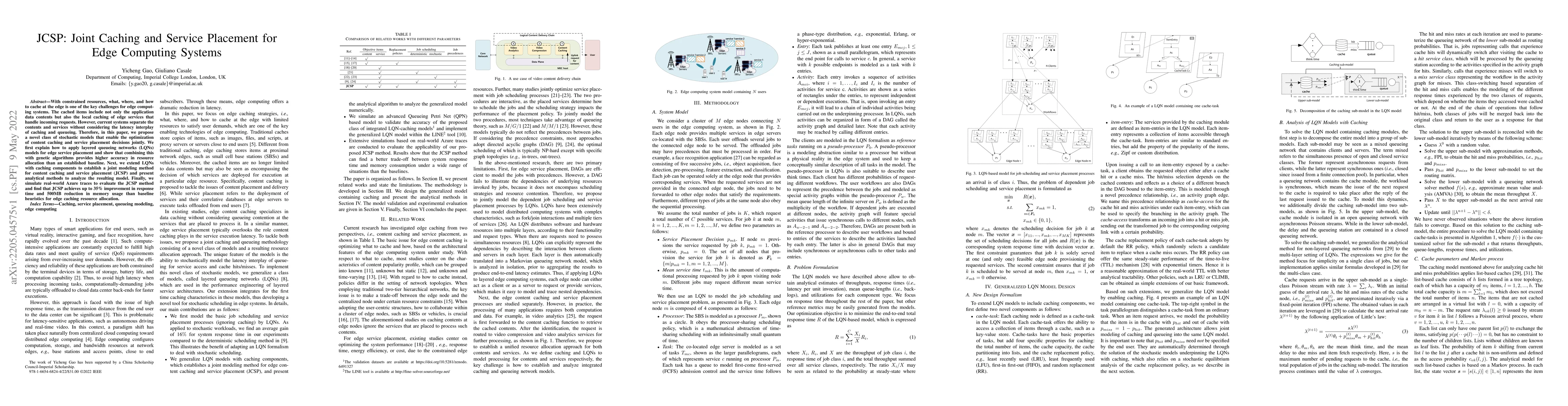 Thumbnail for JCSP: Joint Caching and Service Placement for Edge Computing Systems