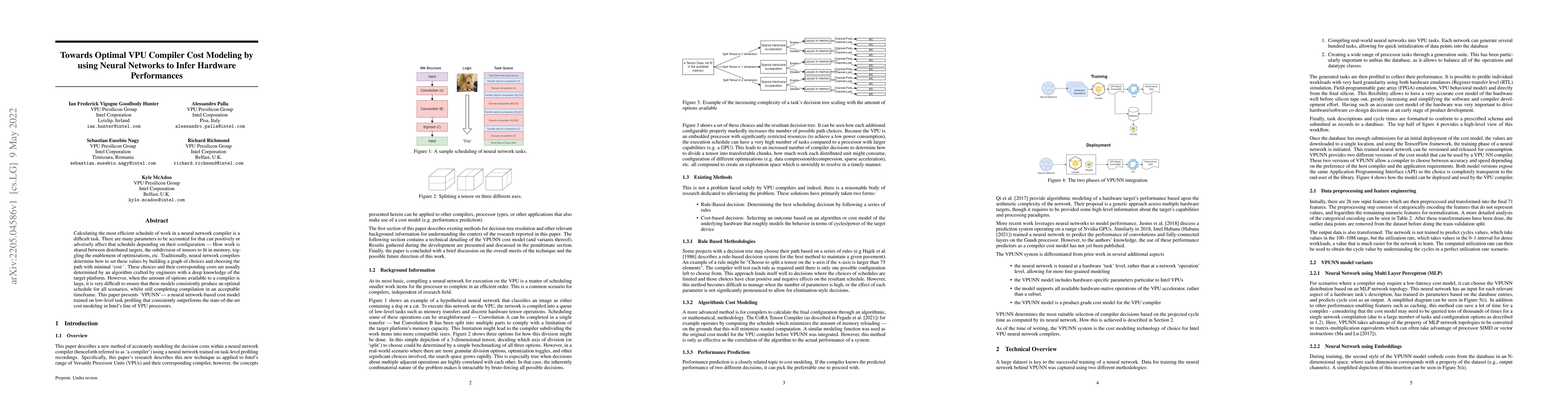 Thumbnail for Towards Optimal VPU Compiler Cost Modeling by using Neural Networks to
  Infer Hardware Performances
