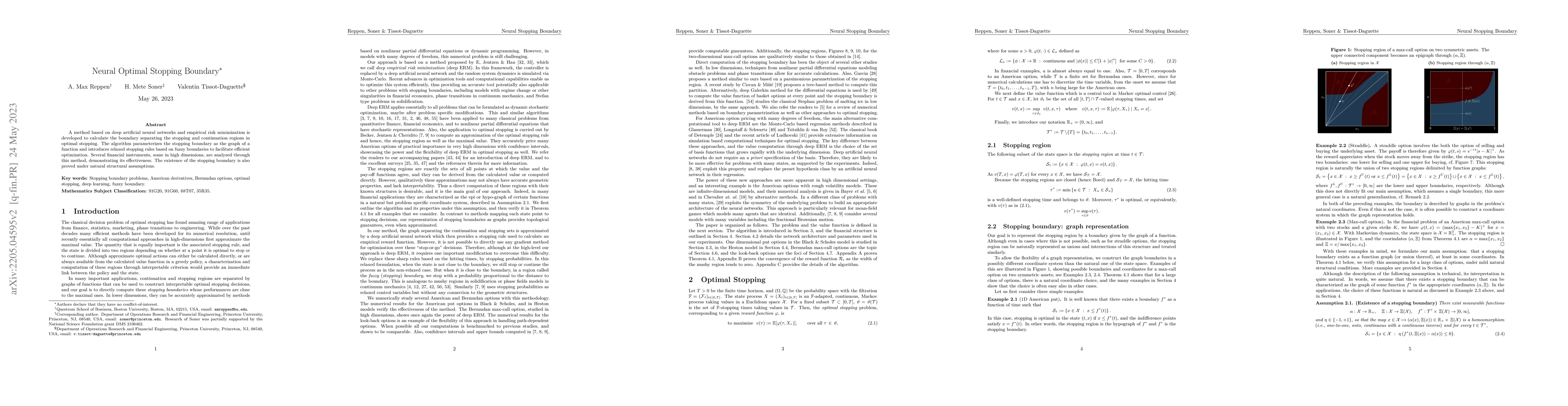 Thumbnail for Neural Optimal Stopping Boundary