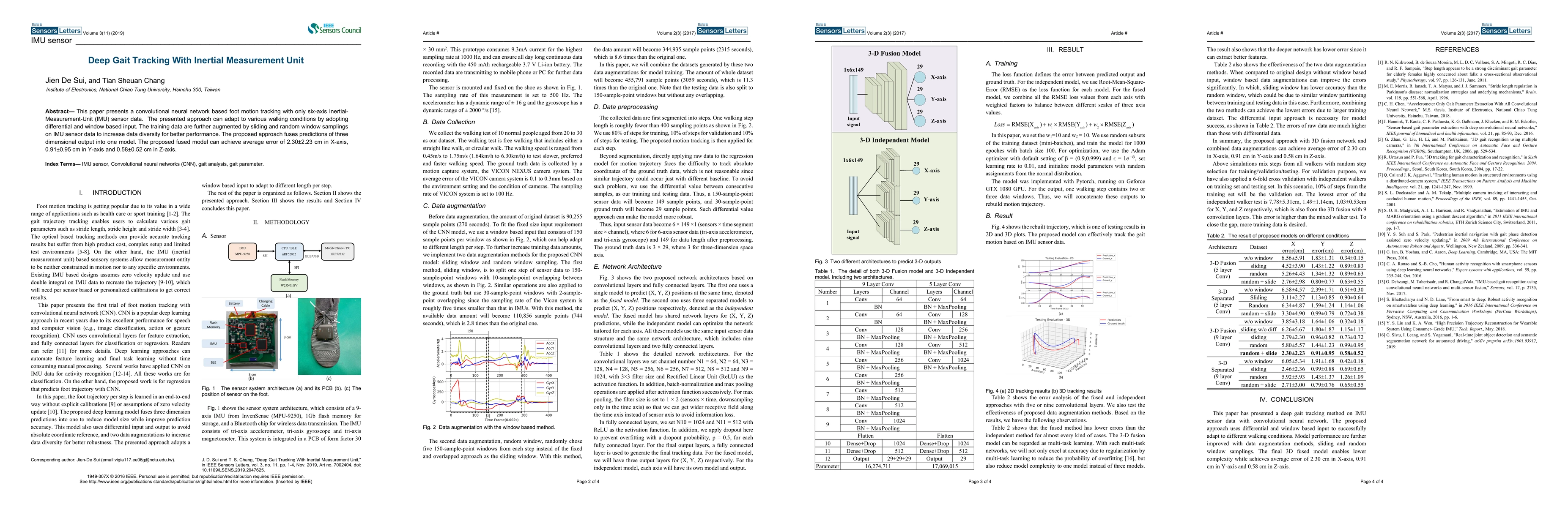 Thumbnail for Deep Gait Tracking With Inertial Measurement Unit
