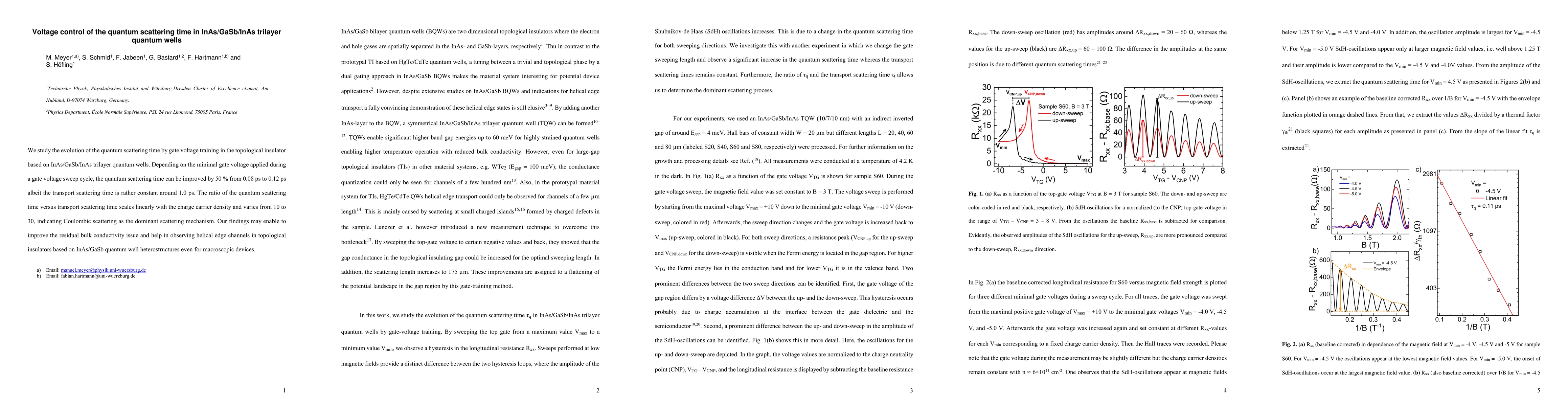 Thumbnail for Voltage control of the quantum scattering time in InAs/GaSb/InAs
  trilayer quantum wells