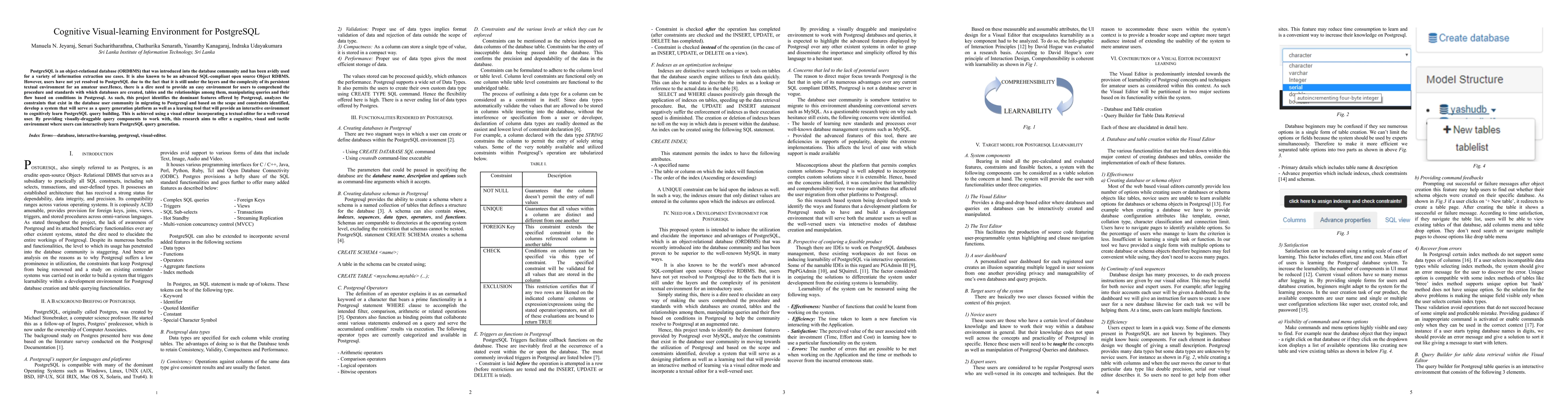 Thumbnail for Cognitive Visual-learning Environment for PostgreSQL