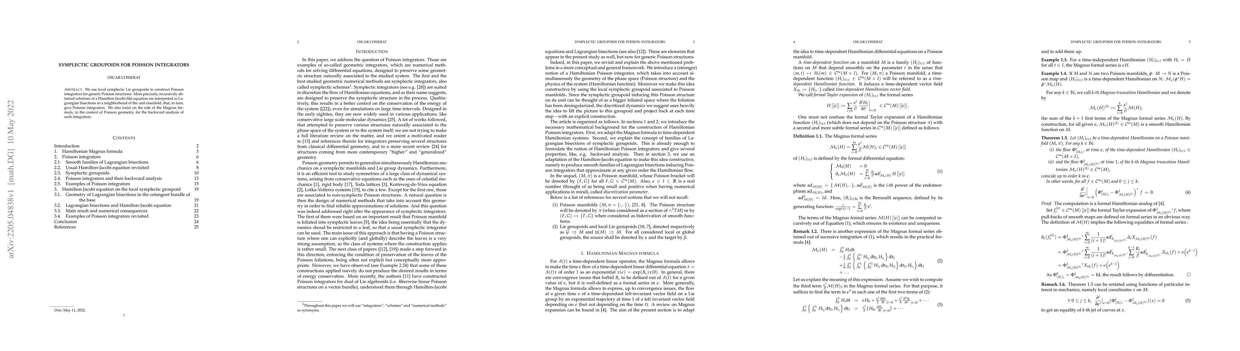 Thumbnail for Symplectic Groupoids for Poisson Integrators
