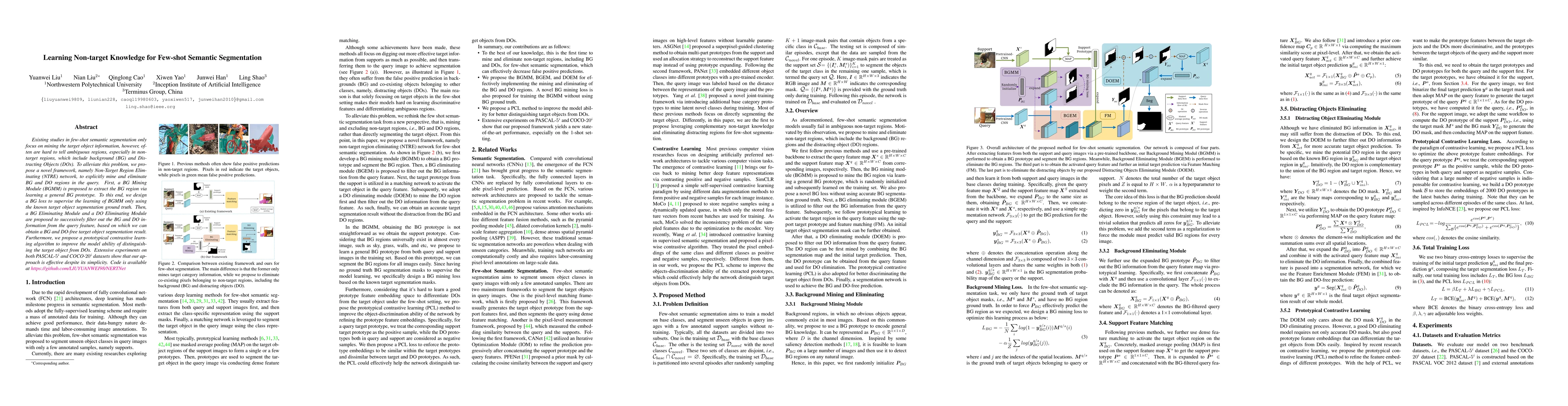 Thumbnail for Learning Non-target Knowledge for Few-shot Semantic Segmentation