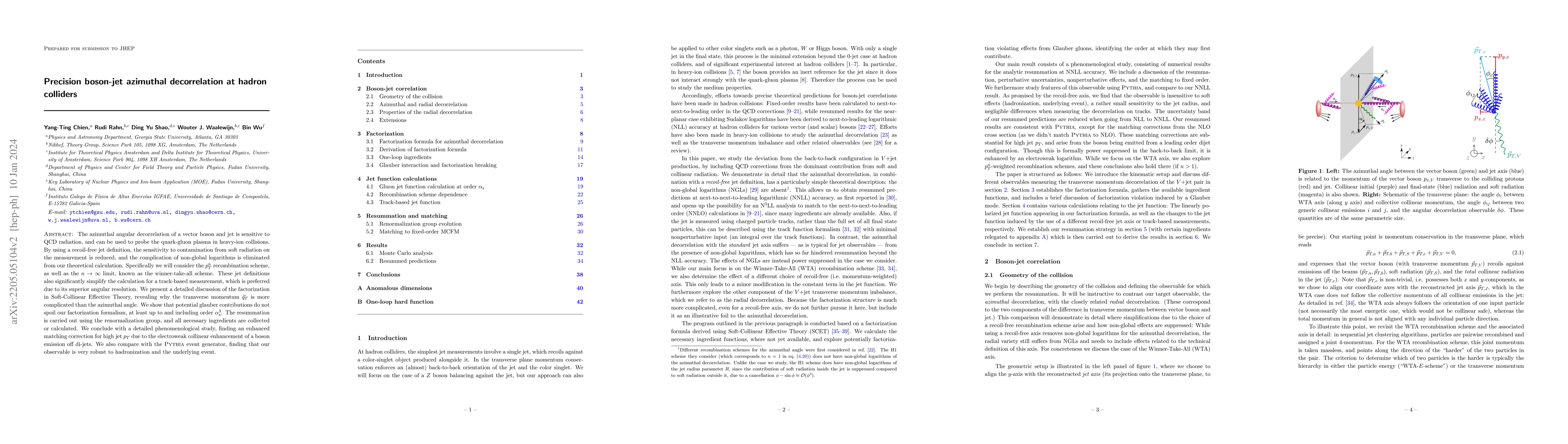 Thumbnail for Precision boson-jet azimuthal decorrelation at hadron colliders