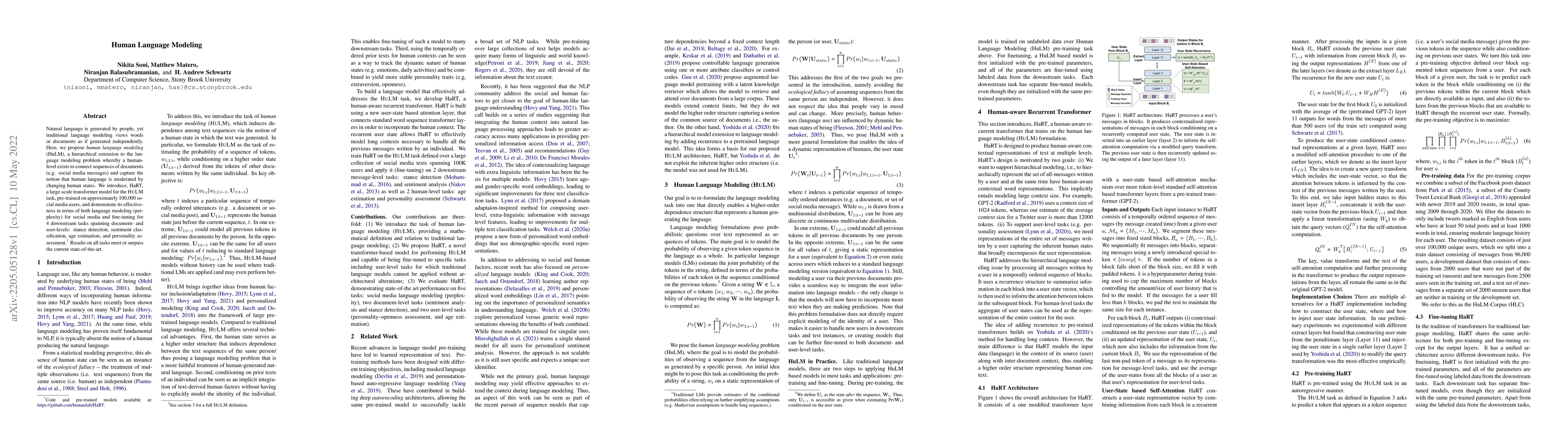 Thumbnail for Human Language Modeling