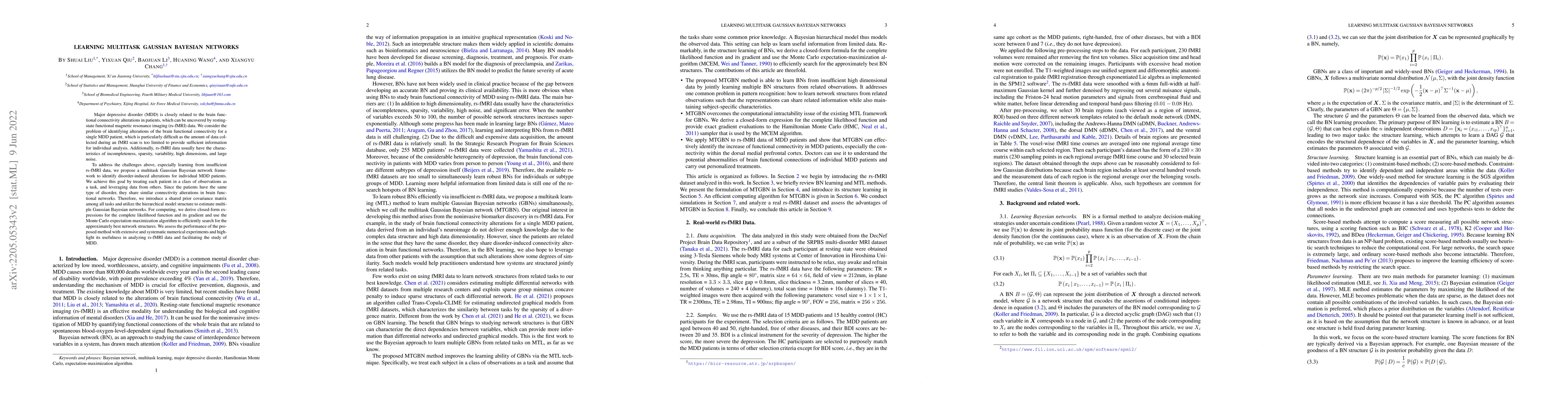 Thumbnail for Learning Multitask Gaussian Bayesian Networks