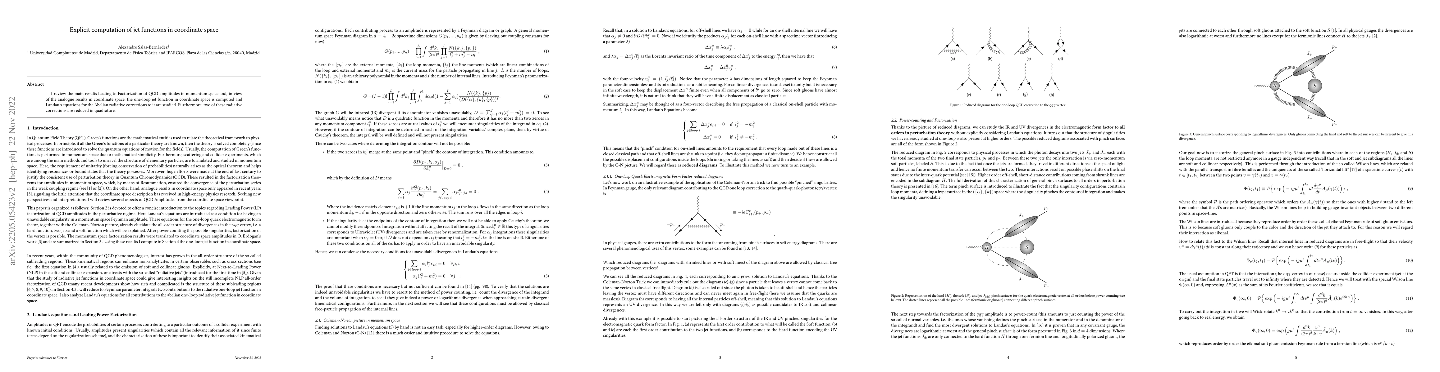 Thumbnail for Explicit computation of jet functions in coordinate space