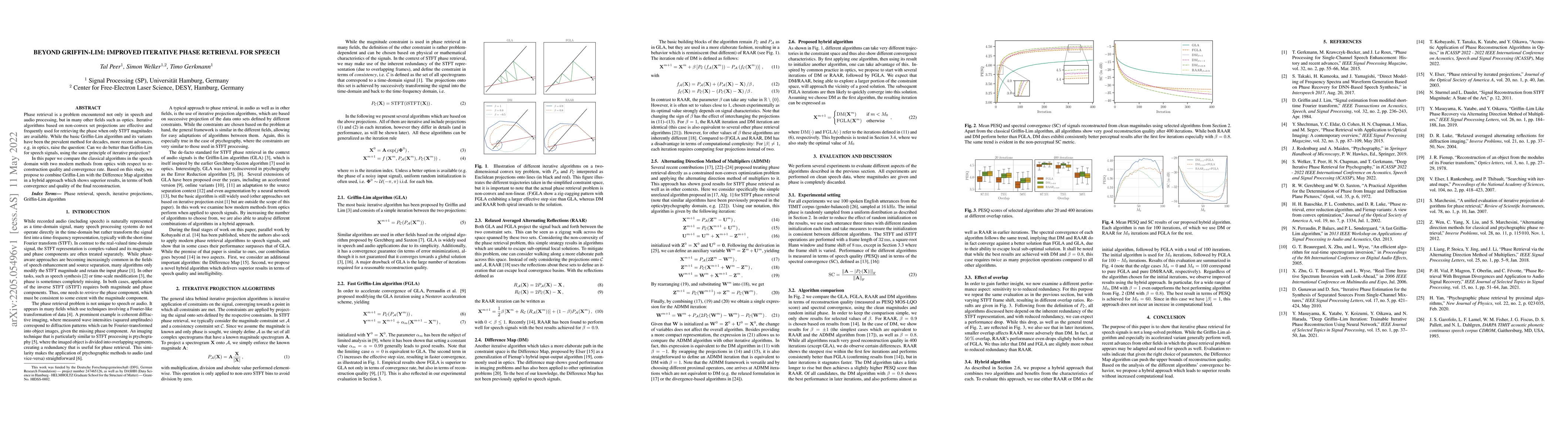 Thumbnail for Beyond Griffin-Lim: Improved Iterative Phase Retrieval for Speech