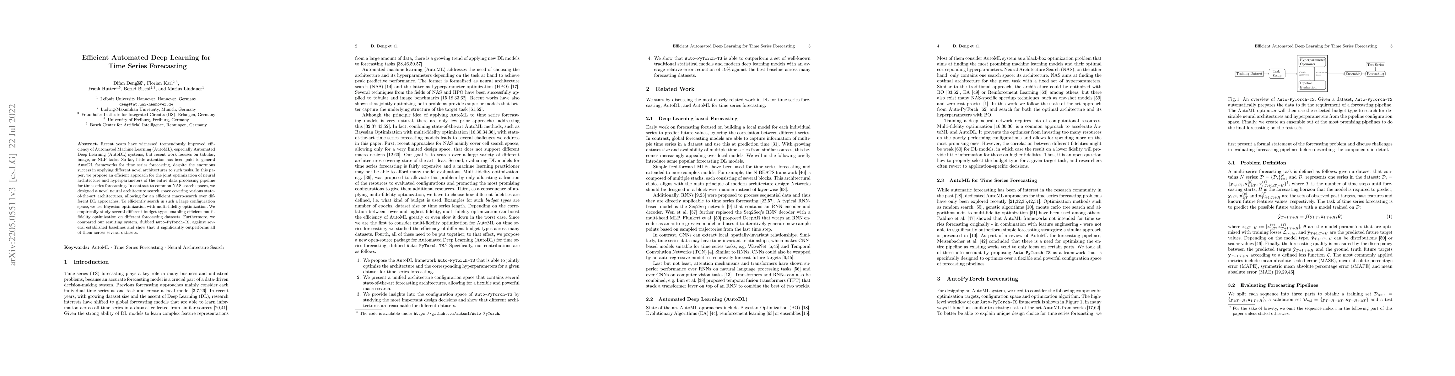 Thumbnail for Efficient Automated Deep Learning for Time Series Forecasting