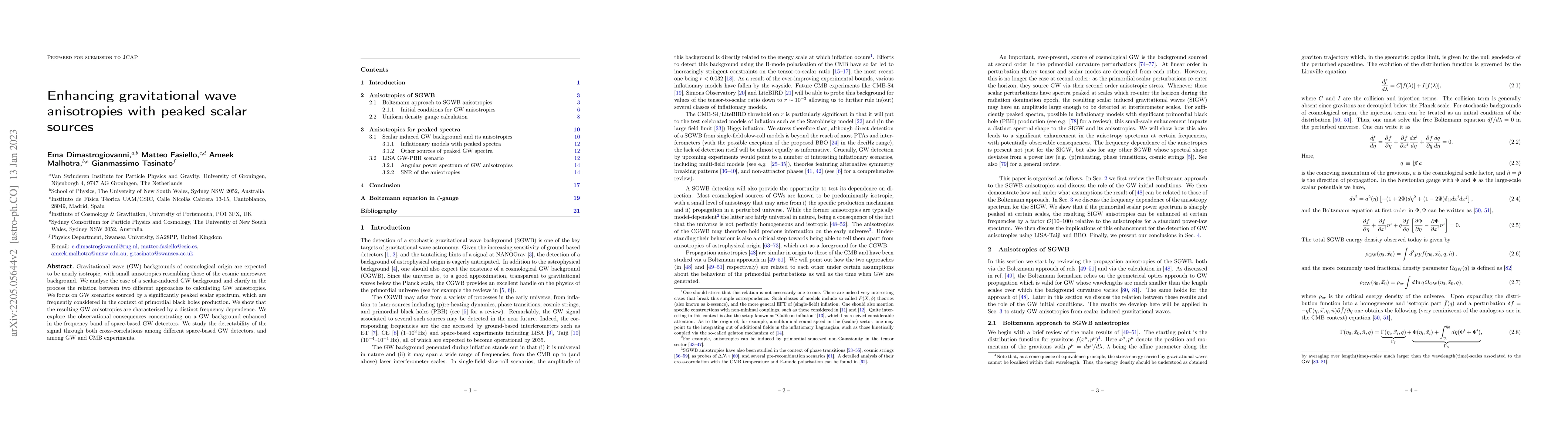 Thumbnail for Enhancing gravitational wave anisotropies with peaked scalar sources