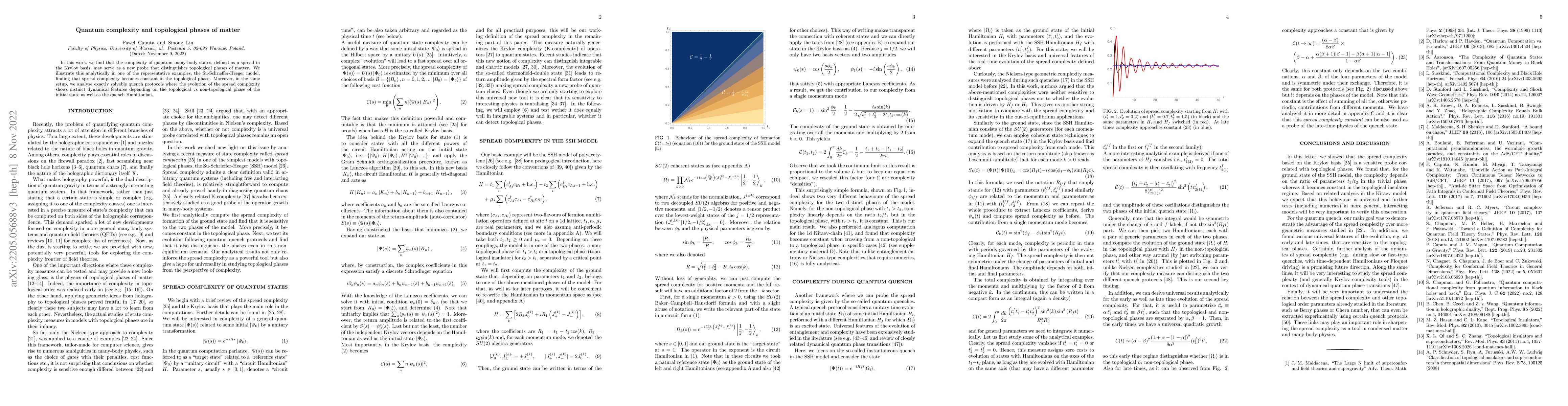 Thumbnail for Quantum complexity and topological phases of matter