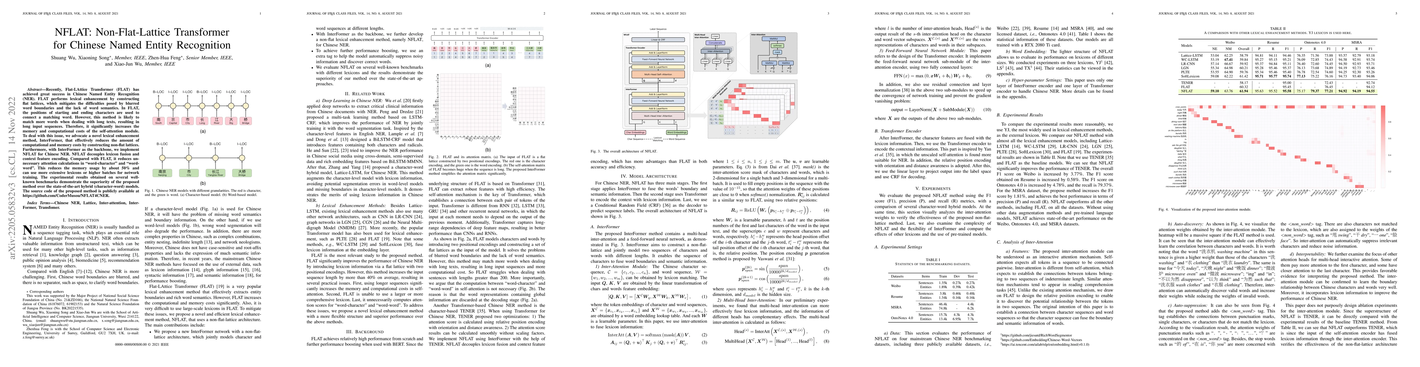 Thumbnail for NFLAT: Non-Flat-Lattice Transformer for Chinese Named Entity Recognition